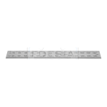 Ruler Stainless Steel_0.5mm Markings